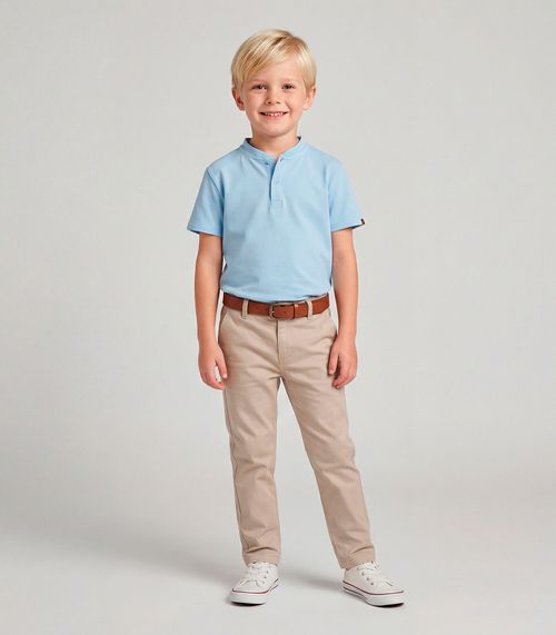 Camiseta Infantil Masculino Cotton Leve Trick Nick Azul