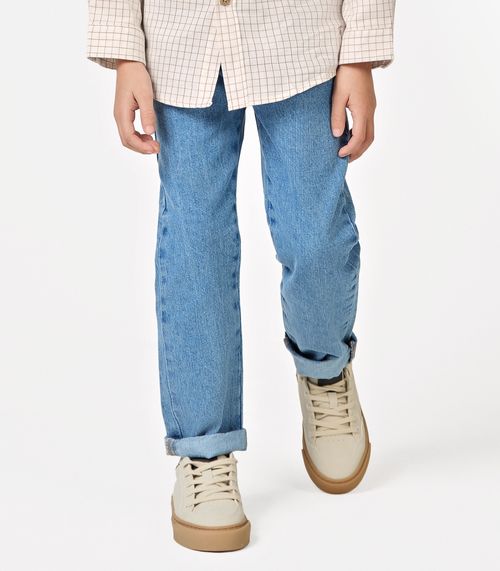 Calça Infantil Masculina Jeans Trick Nick Azul