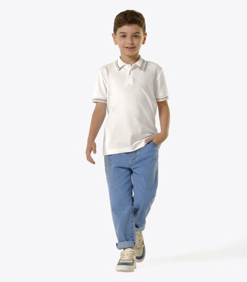 Calça Infantil Jeans Masculina Trick Nick Azul