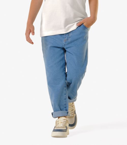 Calça Infantil Jeans Masculina Trick Nick Azul