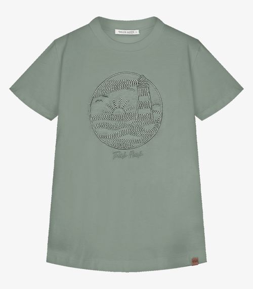 Conjunto Infantil Camiseta Com Bermuda Trick Nick Verde