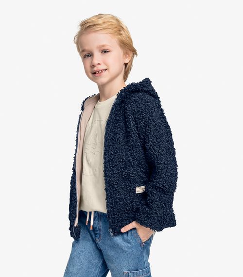 Jaqueta Infantil Trick Nick Azul