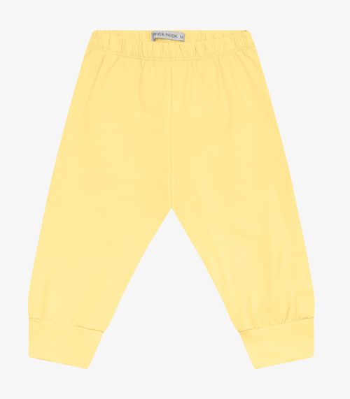 Calça Infantil Masculina em Cotton Leve Trick Nick Amarelo