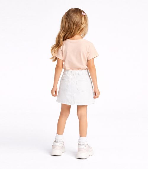 Blusa Infantil Manga Curta Trick Nick Rosa