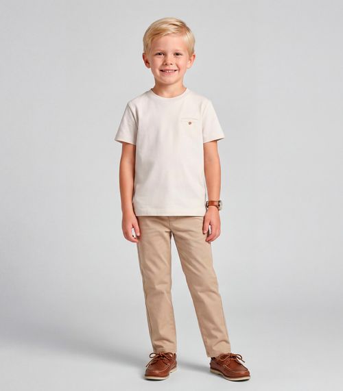 Camiseta Masculina em Meia Malha Trick Nick Off White