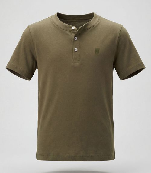 Camiseta Meia Malha Masculina Trick Nick Verde
