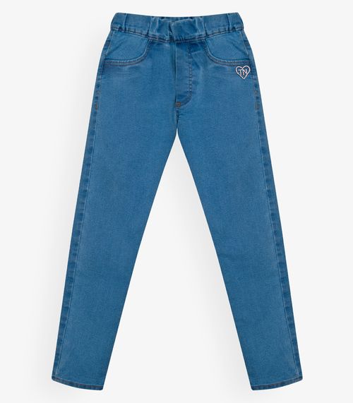 Calça Legging Feminino Jeans Trick Nick Azul