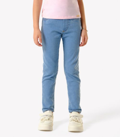 Calça Legging Feminino Jeans Trick Nick Azul