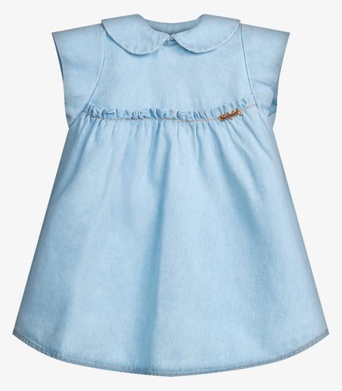Vestido Infantil Menina Jeans Trick Nick Azul