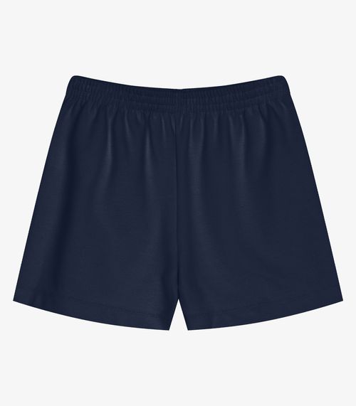 Shorts Saia Infantil Piquet Trick Nick Azul