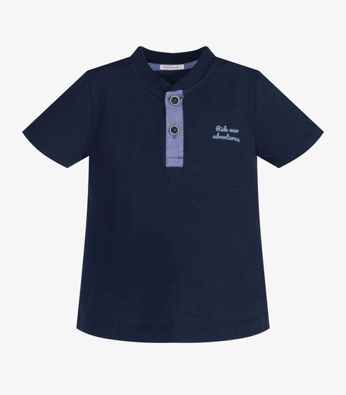 Conjunto Infantil Camiseta Com Bermuda Trick Nick Azul