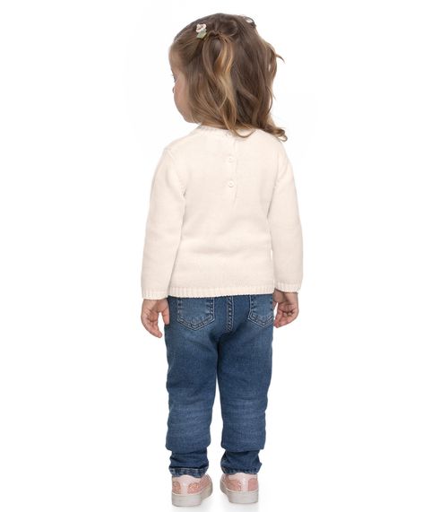 Suéter Infantil Trick Nick Bege
