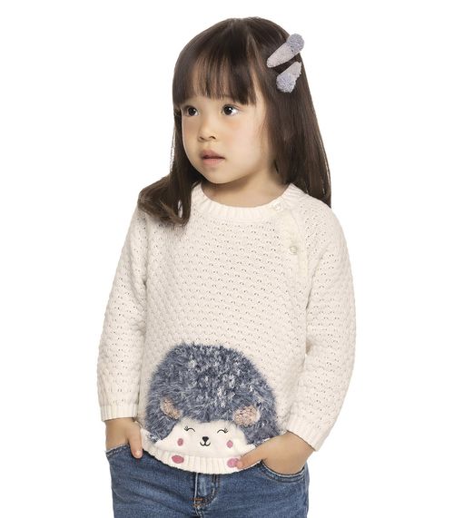 Suéter Infantil Trick Bege