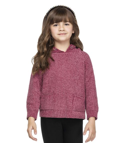 Suéter Tricot Infantil Trick Nick Vinho