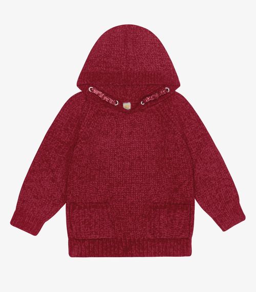 Suéter Tricot Infantil Trick Nick Vermelho