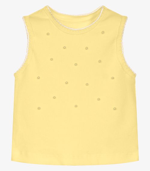 Conjunto Infantil Regata Com Shorts Trick Nick Amarelo