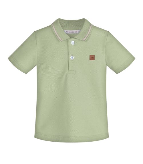 Conjunto Infantil Polo Com Bermuda Trick Nick Verde