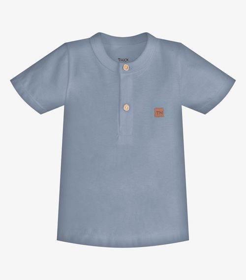 Conjunto Infantil Camiseta Com Bermuda Trick Nick Azul