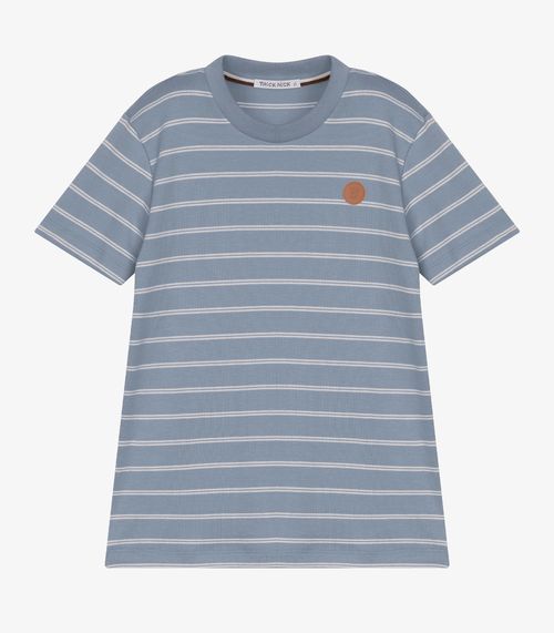 Conjunto Infantil Camiseta Com Bermuda Trick Nick Azul