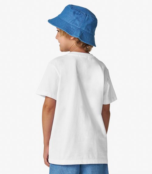 Camiseta Menino Infantil Com Estampa Trick Nick Branco