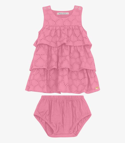 Vestido com Calcinha Trick Nick Rosa