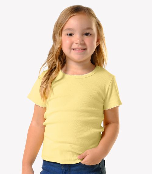 Conjunto Blusa Com Shorts Infantil Trick Nick Amarelo