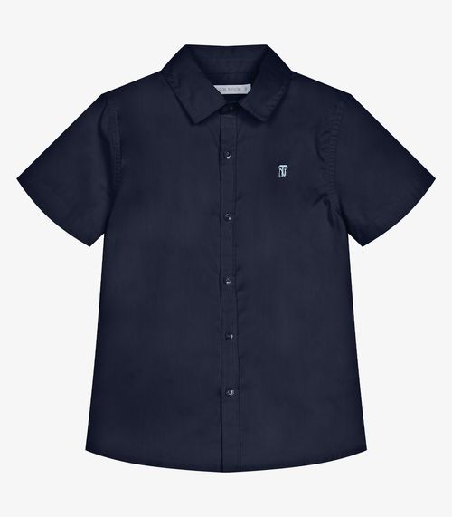 Conjunto Infantil Camisa Com Bermuda Trick Nick Azul