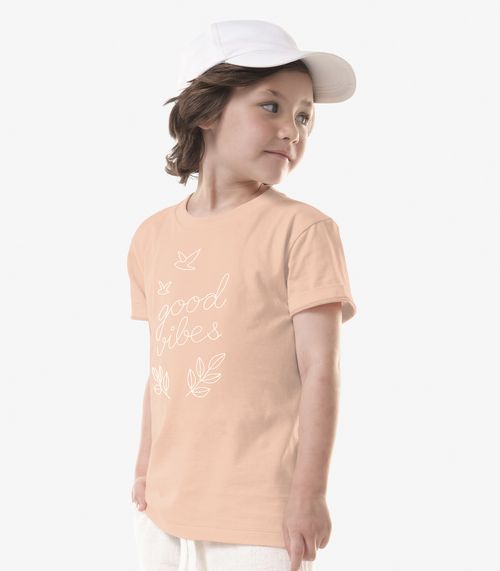 Conjunto Infantil Camiseta Com Bermuda Trick Nick Rosa