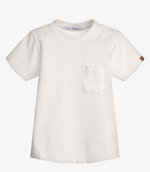 Conjunto Infantil Camisa com Bermuda Trick Nick Bege