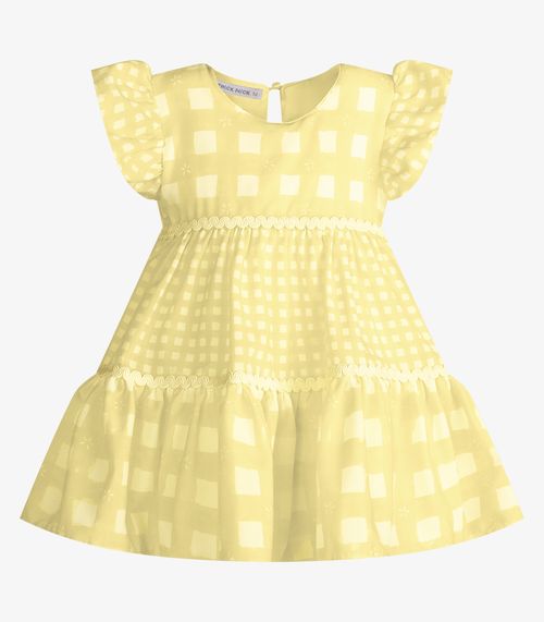 Vestido Infantil Feminino ChiffonTrick Nick Amarelo