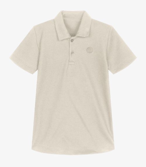 Conjunto Infantil Polo Com Bermuda Trick Nick Bege