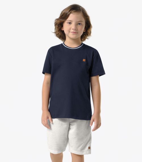 Bermuda Infantil Menino Moletinho Trick Nick Bege