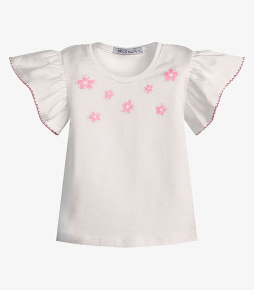 Conjunto Feminino Blusa Com Shorts Trick Nick Bege