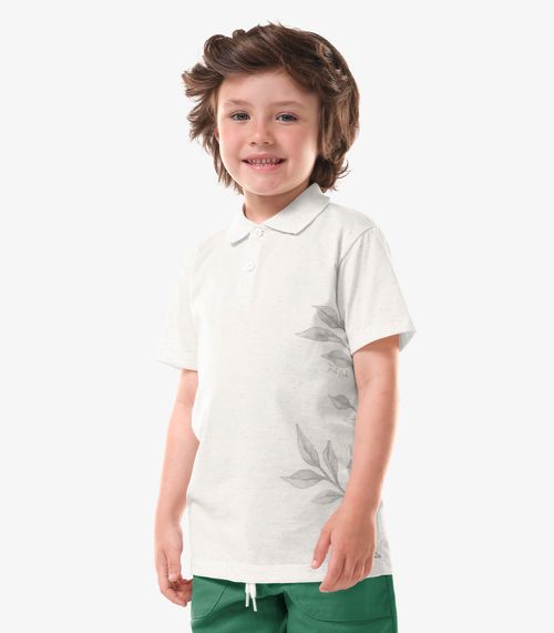 Conjunto Infantil Polo Com Bermuda Trick Nick Verde