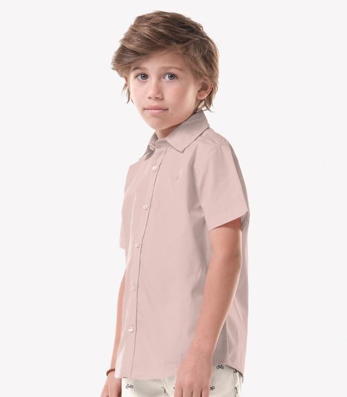 Conjunto Infantil Camisa Com Bermuda Trick Nick Rosa