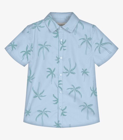 Conjunto Infantil Camisa Com Bermuda Trick Nick Azul