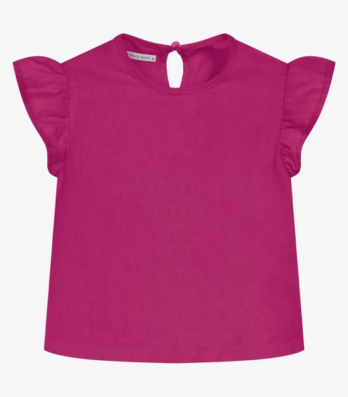 Conjunto Infantil Blusa Com Pantacourt Trick Nick Rosa
