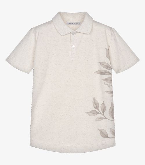 Conjunto Infantil Polo Com Bermuda Trick Nick Laranja