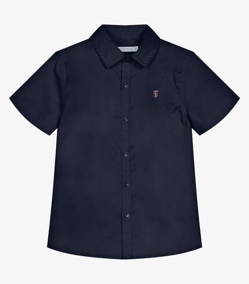 Conjunto Infantil Camisa Com Bermuda Trick Nick Azul