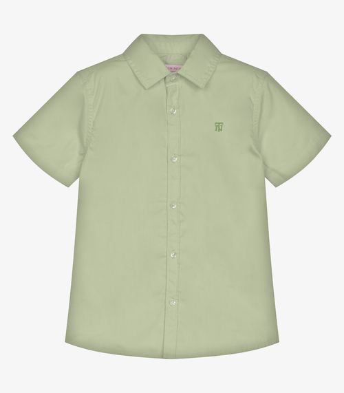Conjunto Infantil Camisa Com Bermuda Trick Nick Verde