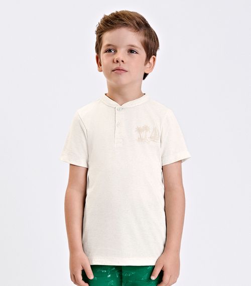 Conjunto Verão Menino Meia Malha Trick Nick Verde