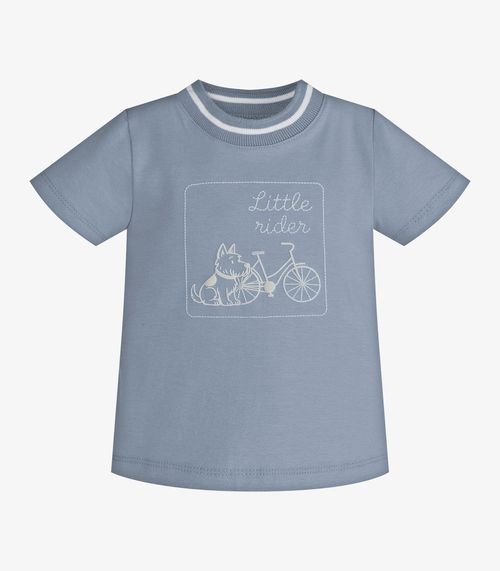 Conjunto Infantil Camiseta Com Bermuda Trick Nick Azul