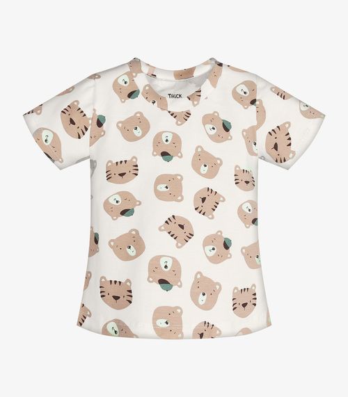 Conjunto Infantil Camiseta E Jardineira Trick Nick Verde