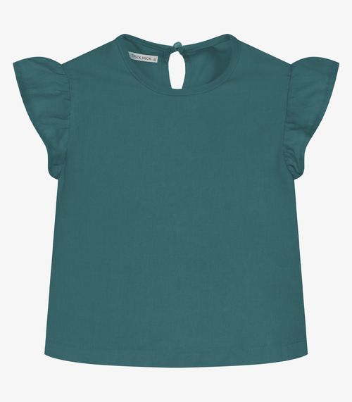Conjunto Infantil Blusa Com Pantacourt Trick Nick Verde