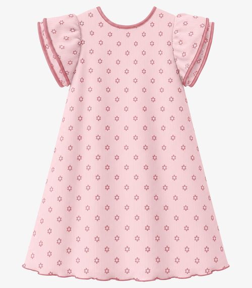 Vestido Verão Menina Trick Nick Rosa
