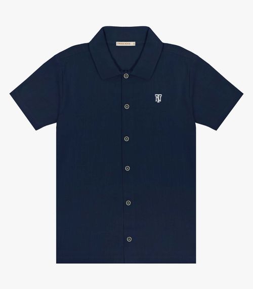 Camisa Infantil Menino Trick Nick Azul