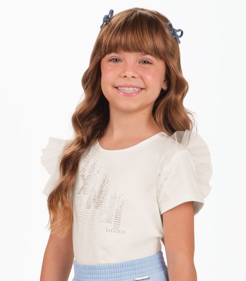 Blusa Feminina  Trick Nick Bege