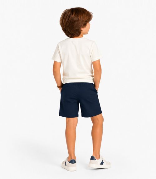 Bermuda Verão Infantil Masculina Trick Nick Azul