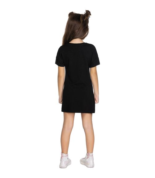 Vestido Infantil Princess Trick Nick Preto