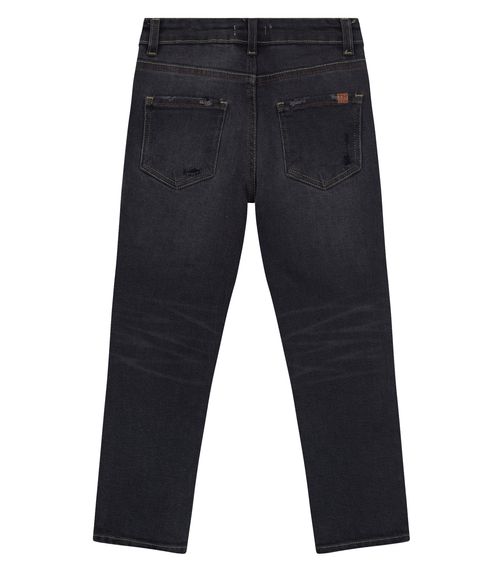 Calça Jeans Infantil Masculina Trick Nick Preto